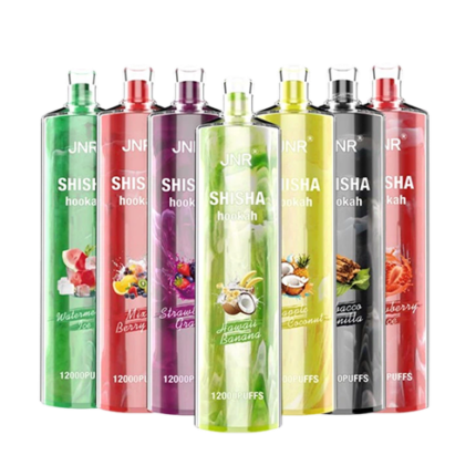 JNR Shisha Hookah 12000 Jetable Vape (Boîte de 10)